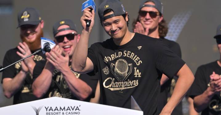 Shohei Ohtani named AP male athlete of year for record 4th time