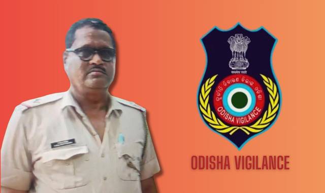 Vigilance Nabs Jajpur ASI Red-Handed While Accepting Rs 5K Bribe in Land Dispute Case