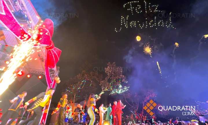Resplandece festival Christmas in the Park en Six Flags México