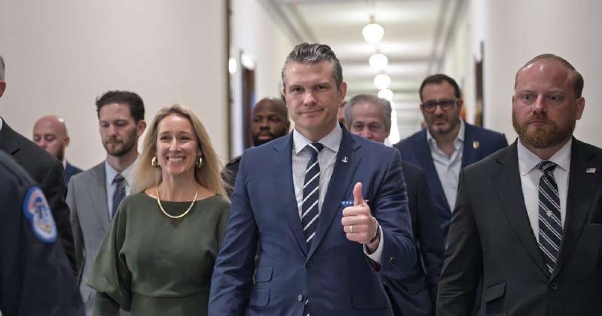 Opinion: Backing Hegseth was Ernst’s biggest mistake