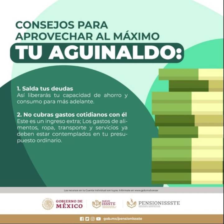 Consejos para administrar el aguinaldo