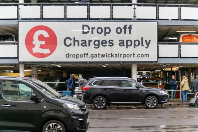Gatwick Airport will raise its drop-off fee to record high £10