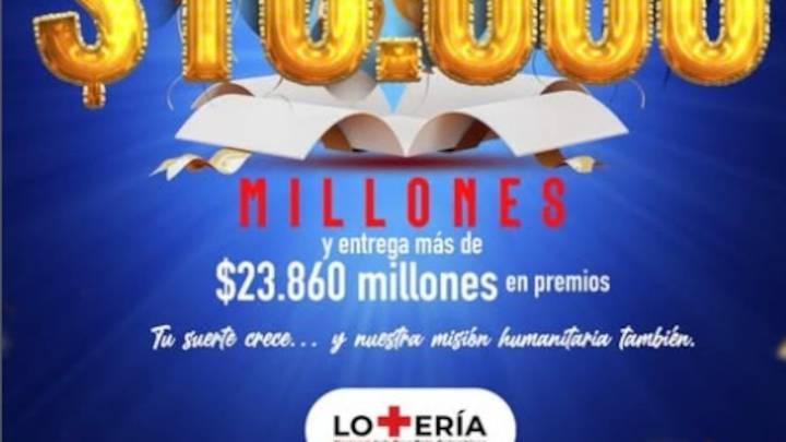 ¿Jugó la Lotería Cruz Roja? Número del resultado ganador del martes 9 de diciembre