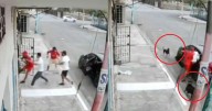 Video: Perritos evitan el secuestro de un abuelito y su acción se vuelve viral