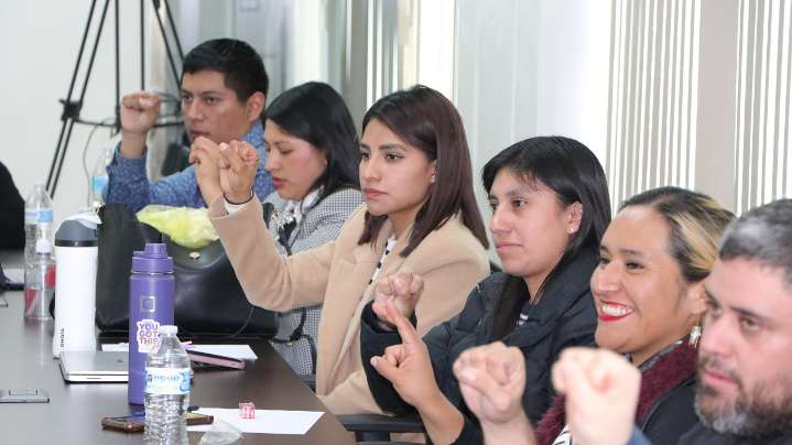 UTMZ capacita a su personal en Lengua de Señas Mexicana