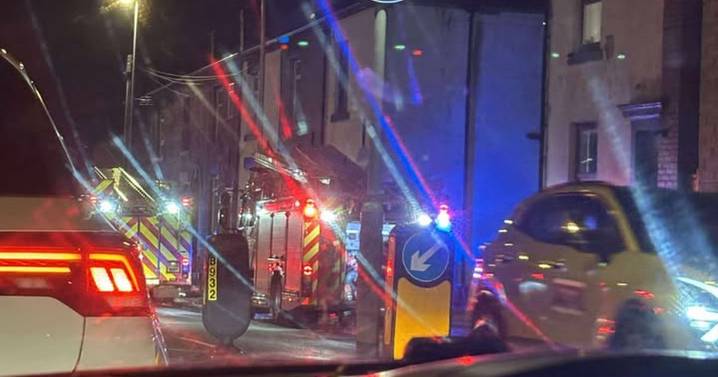 Crews return to Greater Manchester neighbourhood after fire above pub