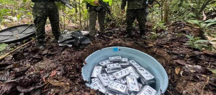 Incautan 600 kilos de clorhidrato de cocaína de 'paras' de la Sierra Nevada