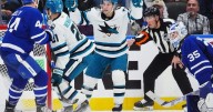Sharks top Maple Leafs 3-2 in overtime
