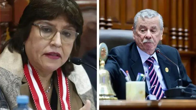 "Debería tranquilizarse un poco": reacciones en el Congreso ante querella que interpondrá Delia Espinoza contra Rospigliosi