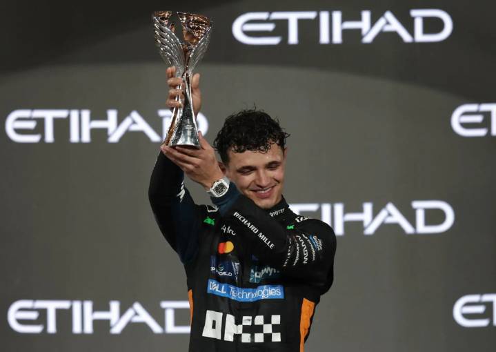 Lando Norris se coronó campeón mundial de Fórmula 1 en el Gran Premio de...