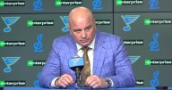 'Our leaders led' in physical win over Chicago, Blues coach Jim Montgomery says