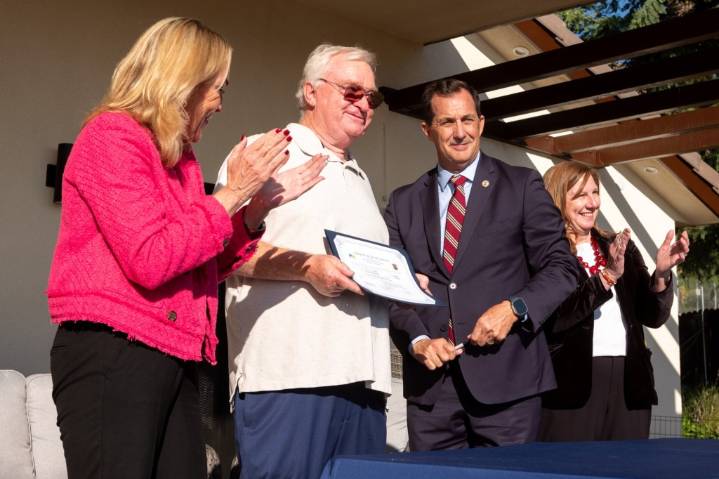 This Eaton fire survivor just moved in to the first fully rebuilt home in Altadena