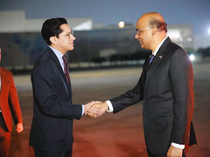 Tharman Shanmugaratnam, presidente de Singapur, llega a México