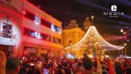 Inicia la Navidad con encendido del árbol en Hermosillo