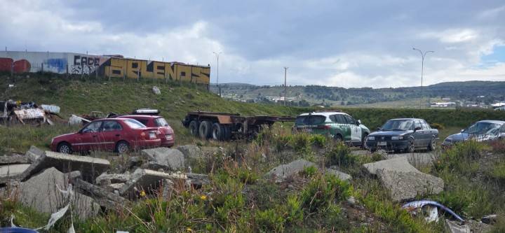 Hallan a persona fallecida en un sitio perteneciente a una desarmaduría en Punta Arenas