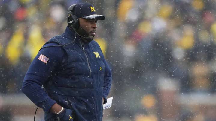 Ex-Michigan football coach Sherrone Moore jailed hours after his firing