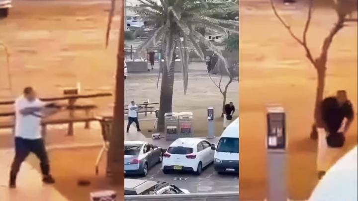 Watch: Bystander Tackles Gunman Involved In Bondi Beach Terror Attack