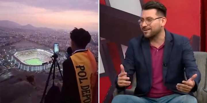 "Solo subió al cerro y dijo tres palabras": Conductor mexicano ningunea a 'Pol deportes' tras narración viral