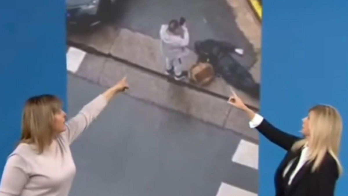 Increíble: Débora Plager confundió a un delincuente abatido con una moto