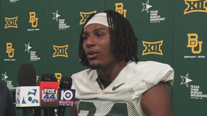 Josh Cameron's journey celebrated during Baylor's Senior Day
