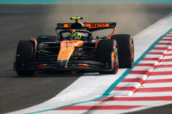 F1 Abu Dhabi GP live: Piastri lays down early marker in qualifying for title fight with Norris and Verstappen