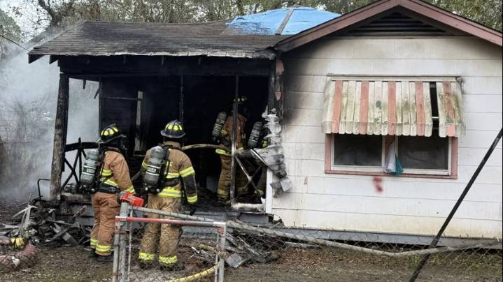 Port Allen home severely damaged in fire caused by space heater