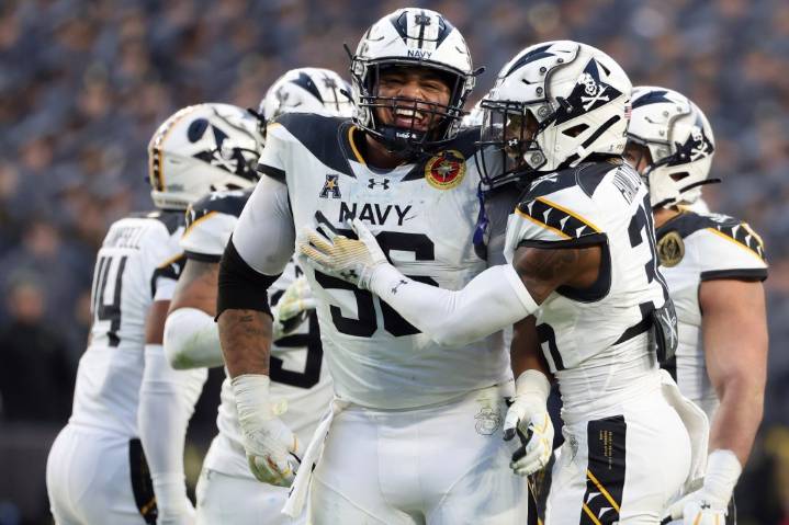 Navy's Landon Robinson named American Conference's top defender