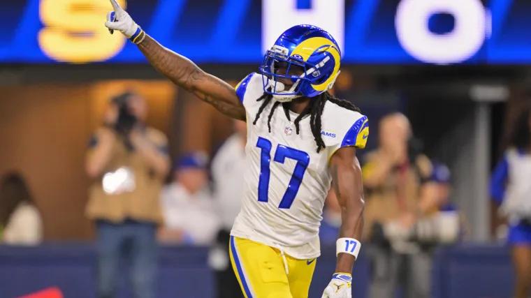 Rams injury report: Davante Adams, Kyren Williams among six listed
