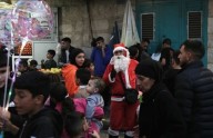 Las celebraciones navideñas regresan a Belén después de dos años de guεrra en Gaza
