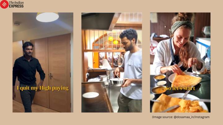 Indian techie quits high-paying job in Germany to sell dosas, opens restaurants in Paris, London: ‘Sharing India’s healthy gut food with the world’