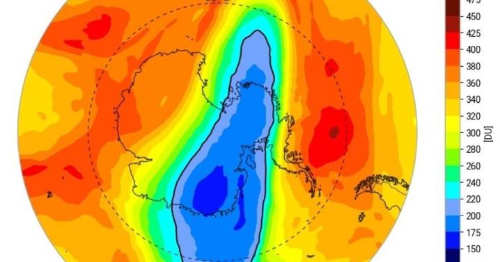 Confirman cierre del agujero de la capa de ozono sobre la Antártida