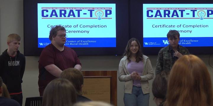 Students present sensory park designs after 10-week accessibility program