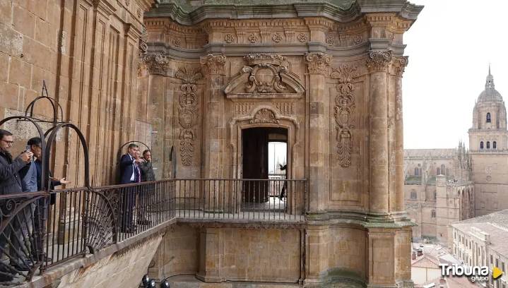 Nueva cara para La Clerecía: recuperar tesoros pictóricos y ampliar la visita turística