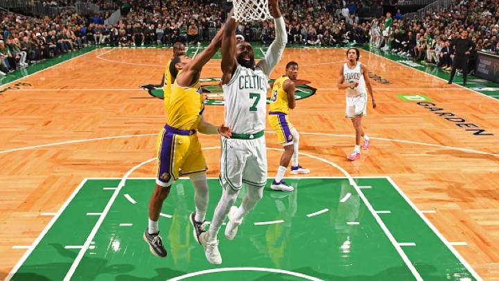 Without LeBron James and Luka Dončić, Lakers get blown out by Jaylen Brown, Celtics 126