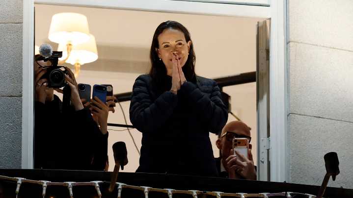 The daring operation that whisked Machado out of Venezuela : NPR