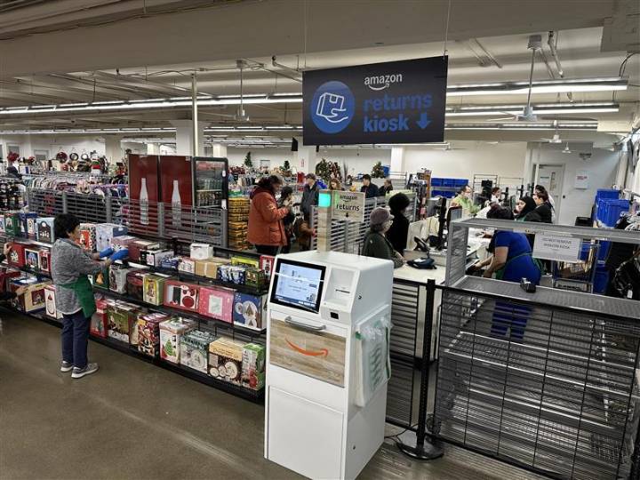 Evergreen Goodwill becomes first nonprofit to host Amazon Return Kiosks