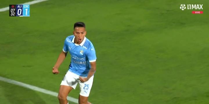 Gol de Martín Távara para el 1-0 en Alianza Lima vs Sporting Cristal por semifinal vuelta de los ‘play