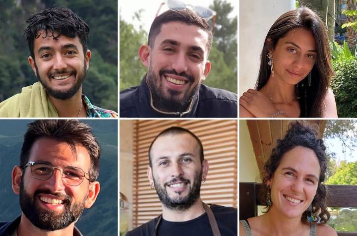 New footage shows six Israeli hostages celebrating Jewish holiday, months before they were killed