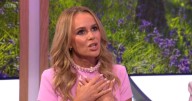 Amanda Holden fumes ‘it’s like I’ve personally injured him’ after row with husband Chris