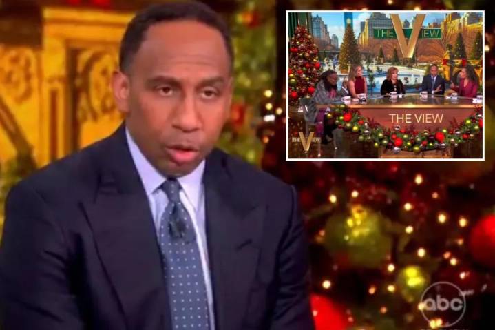 Stephen A Smith launches tirade on 'The View' over Sen Kelly's video urging troops to ignore illegal orders