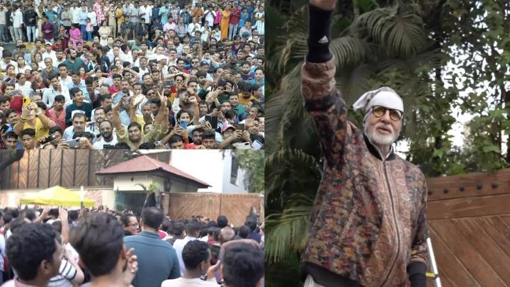 Amitabh Bachchan shares emotional videos of fans outside Jalsa, reflects on love and care he receives