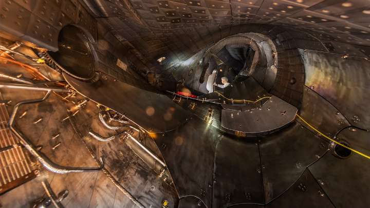 Squeeze inside a fusion reactor with a Nat Geo photographer