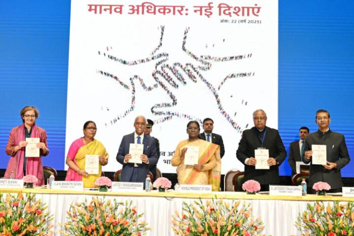 ‘No Peace Without Justice’: Prez Murmu Graces Human Rights Day Celebrations