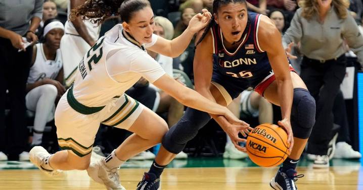 Sarah Strong scores 14 to lead No. 1 UConn over South Florida 85