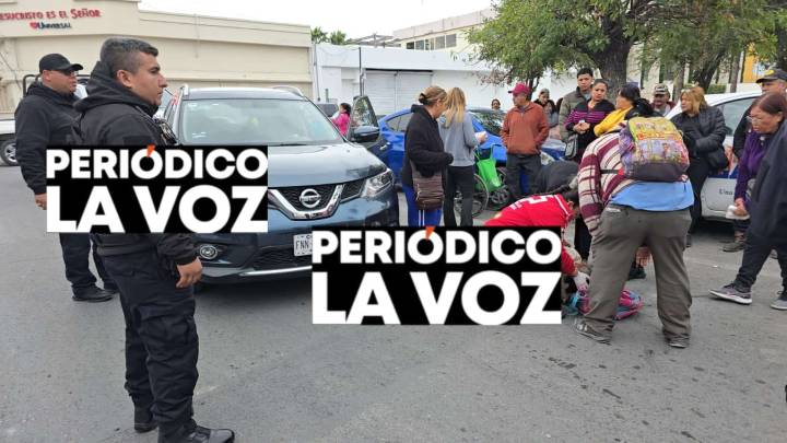 Mujer de 65 años, gravemente herida en accidente en Monclova