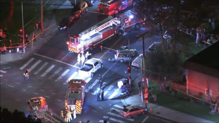 3 dead, 1 injured after multi-car crash in Panorama City