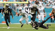 Achane rushes for 134 yards and a TD to help Dolphins edge Saints 21