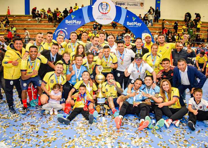 Colombia campeón del Sudamericano de fútbol de salón