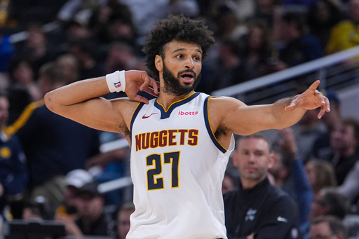 Jamal Murray scores season-high 52 points, Nuggets hold off Pacers 135