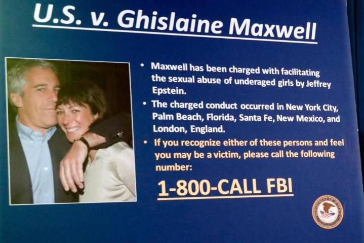 Judge grants DOJ request to unseal Maxwell sex trafficking case records